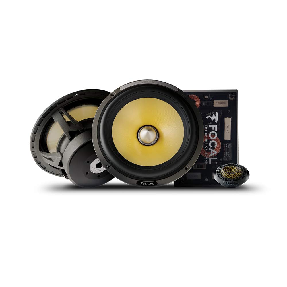 Focal ES165K2 Elite K2 力強さ続きもの 6.5in コンポーネントスピーカーシステム