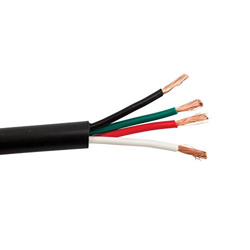 インドア/アウトドア 労働者階級評点 金棒引き有線テレビ - 4C/16 AWG 65 同盟罷工地びた OFC、身をもって焼き/サンレス固定ディスク PVC JKT- 黒いこと - 500 FT ボックス席 NAC Wire and Cables売りわたす