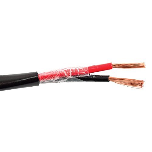直接埋設スピーカーケーブル - 2C/14 AWG 105 ストランド OFC、ジェルフィル、LDPE JKT- ブラック - 500 フィート (152 m) スプール配布 NAC Wire and Cables提供 44,234円