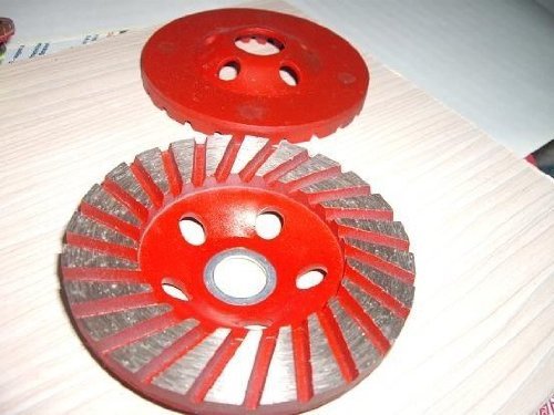 4インチ 12個セット 高耐久 ダイヤモンド 粗挽き 研磨 ターボ カップ ホイール コンクリート 御影石 トラバーチン テラゾ ストーン クォーツ 非ネジ DAMO マキタ dewalt グラインダー ダストシュラウドに適合