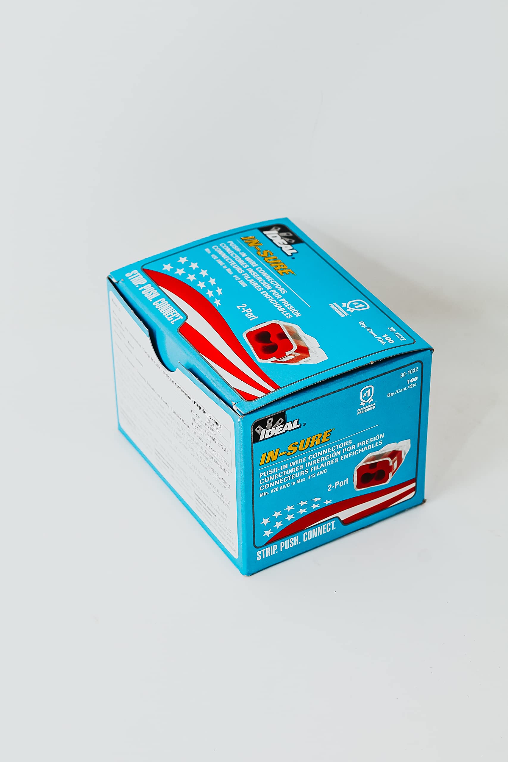 IDEAL 30-1032 12AWG PSH-IN WR繋ぎ パソコン・周辺機器-PCサプライ・消耗品-プリンター・FAX用インク
