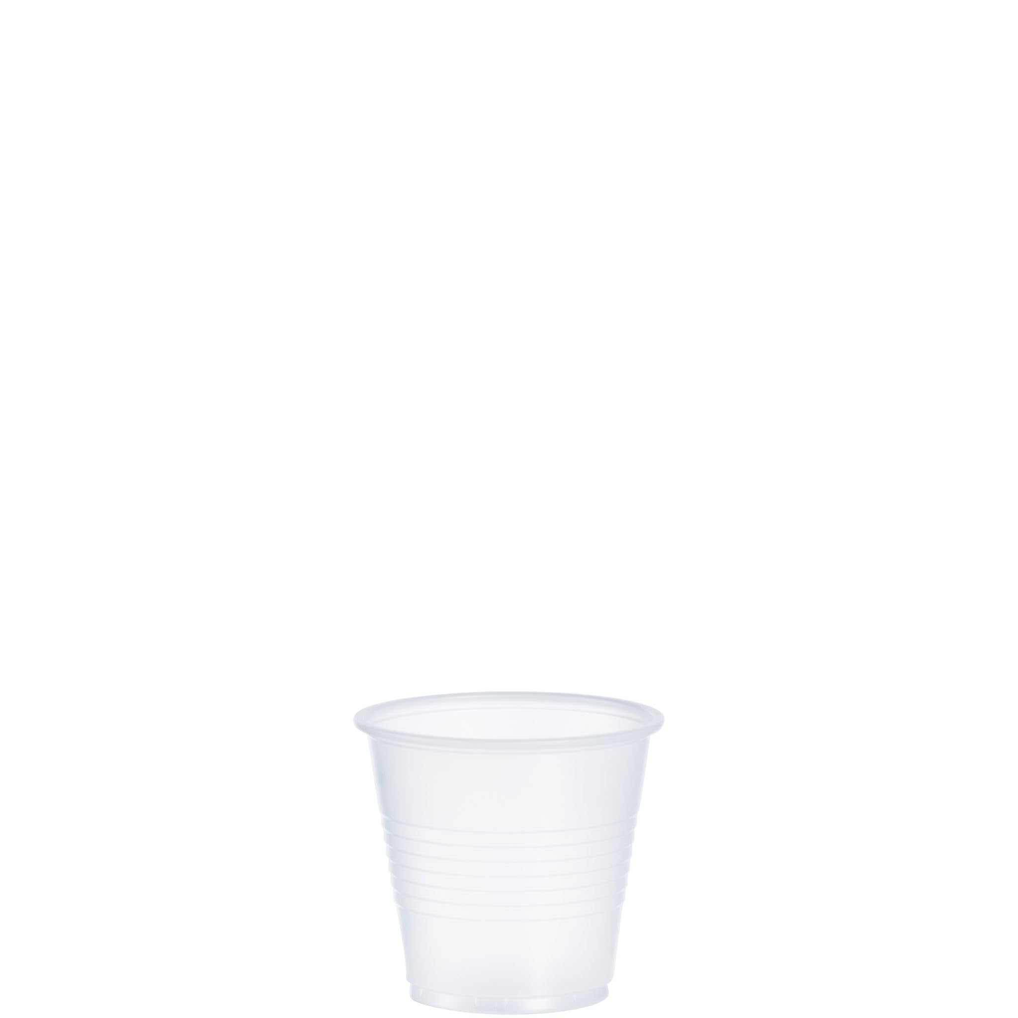 Dart y35 3.5 Oz Transリブ編み壁PSカップ(2500のケース) Case of 2500 クリア Y35 2500