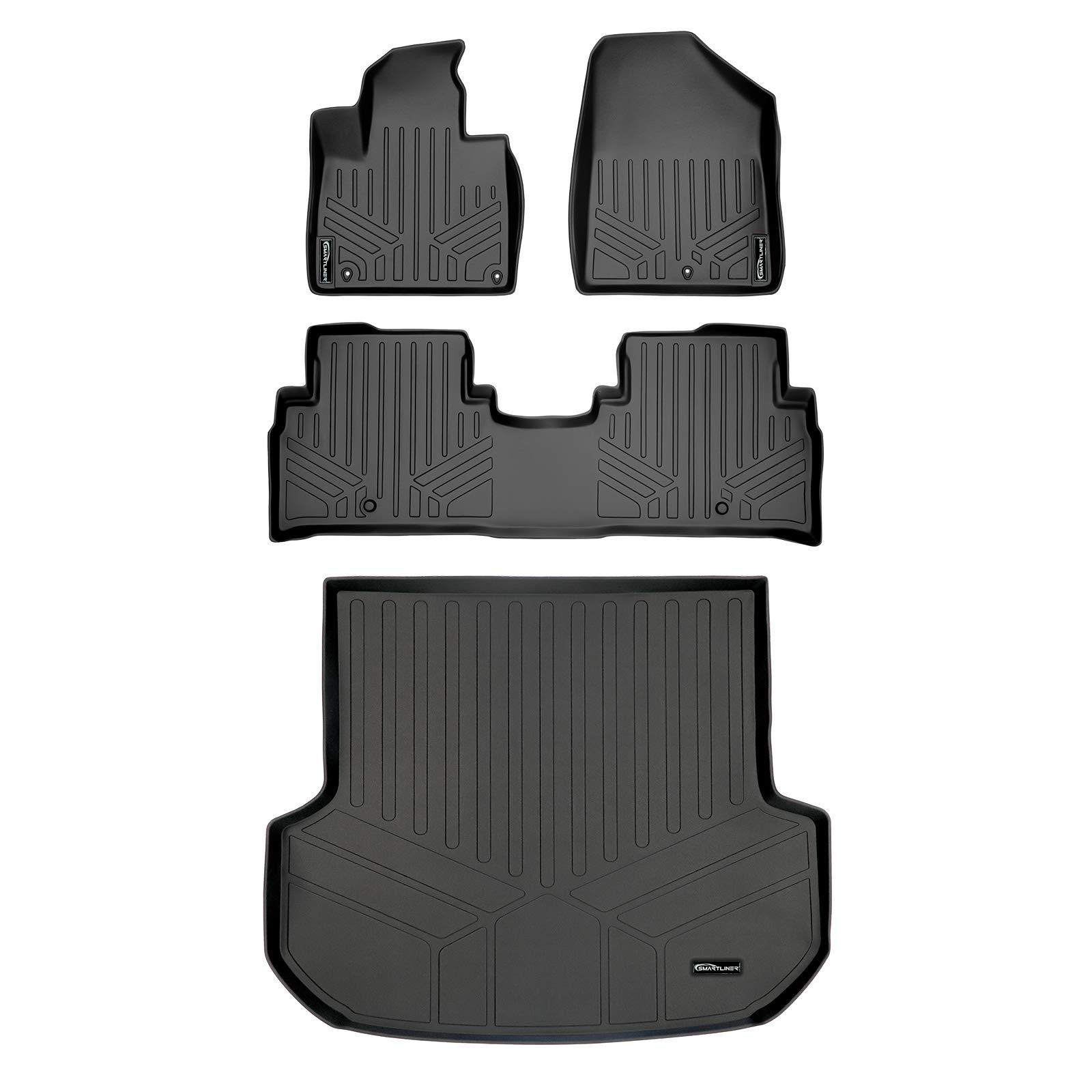 MAXFLOORMAT床マット(2行) MAXTRAYカーゴライナーセットブラックfor 2016 ? 2018 KiaソレントR 5 Passengerモデルのみ 55,980円