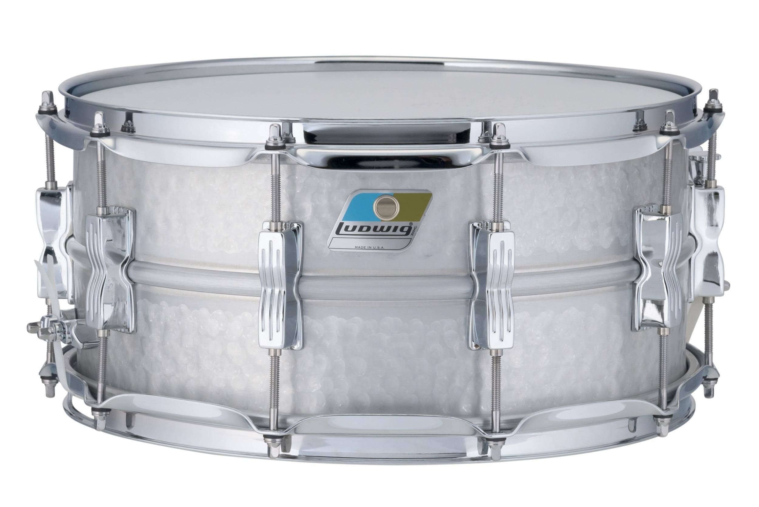 ラディック Ludwig スネアドラム アクロライト Acrolite 【LM405K】 6.5×14インチ ハンマード仕上げ