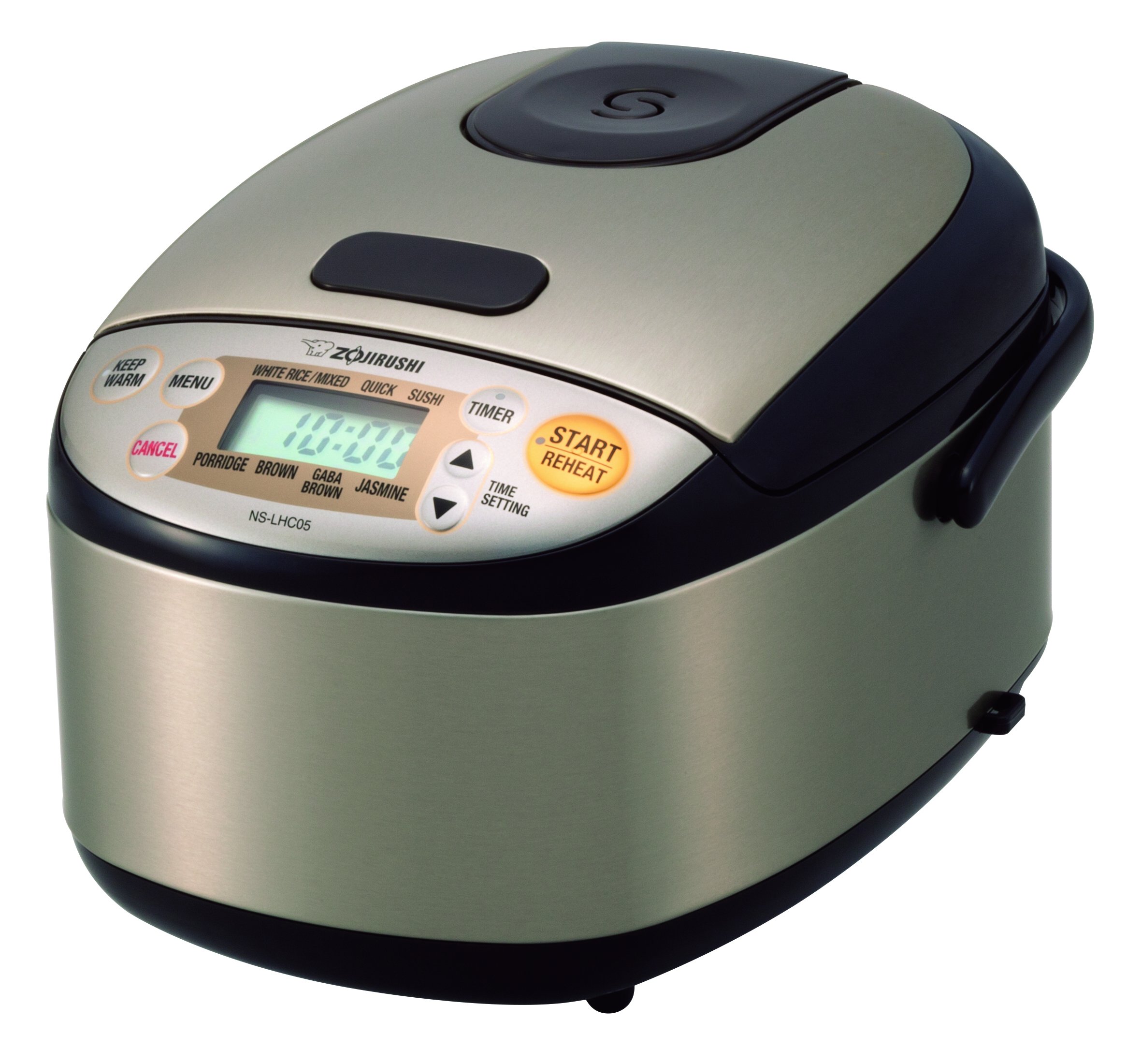 Zojirushi NS-LHC05XT Micom Rice Cooker & Warmer Stainless Dark Brown by Zojirushi
