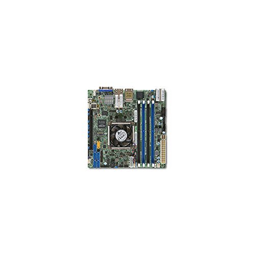 SUPERMICRO X10SDV-4C+-TLN4F - Motherboard - mini ITX - Intel Xeon D-1518 - USB 3.0 - 2 x 10 Gigabit LAN 2 x Gigabit LAN - onboard graphics