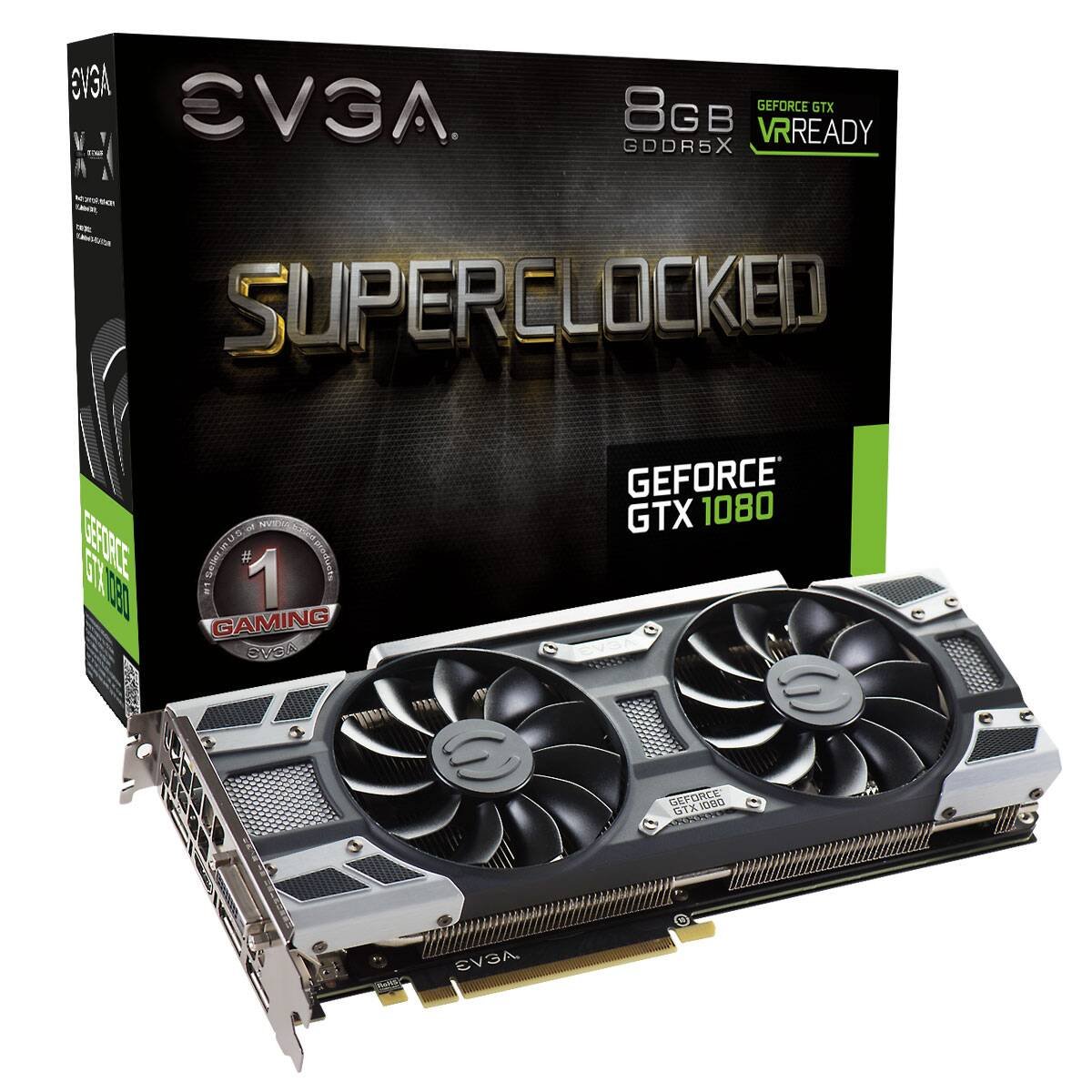 EVGA GTX1080 8GB SC Gaming ACX 3.0 08G-P4-6183-KR