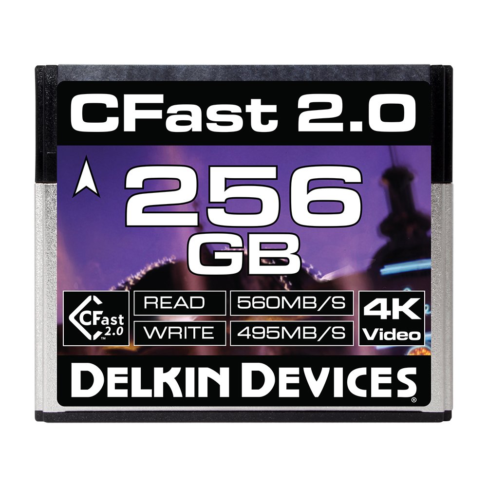 Delkin 256Gb Cinema CFast 2.0 Memory Card [DDCFST560256] 34,323円