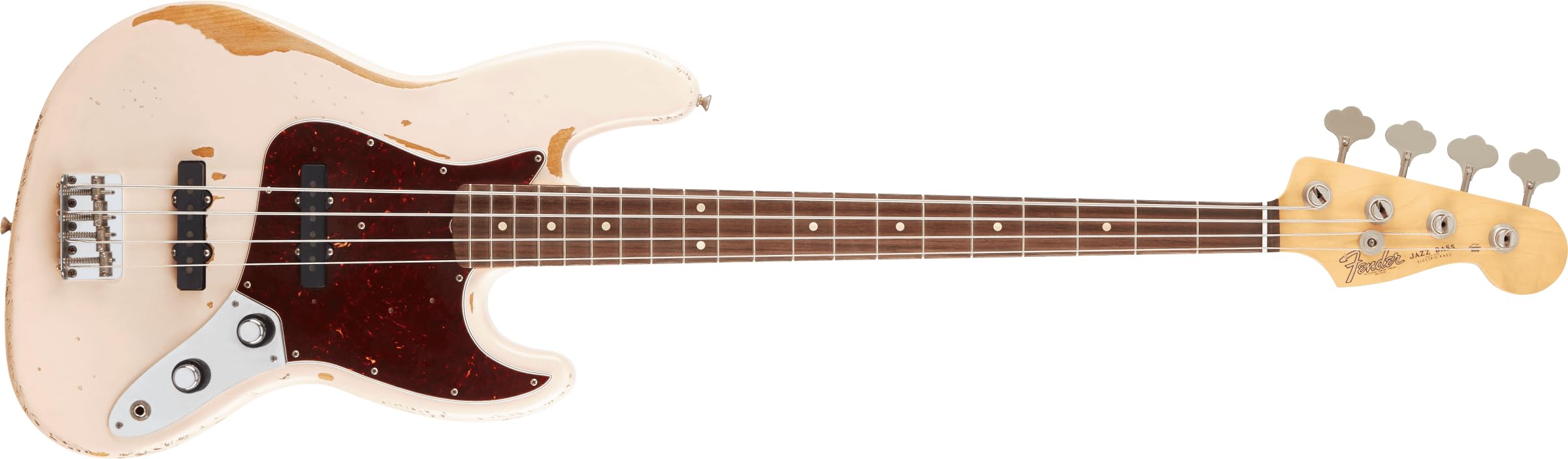 Fender エレキベース Flea Jazz Bass Rosewood Fingerboard Roadworn Shell Pink 141020356