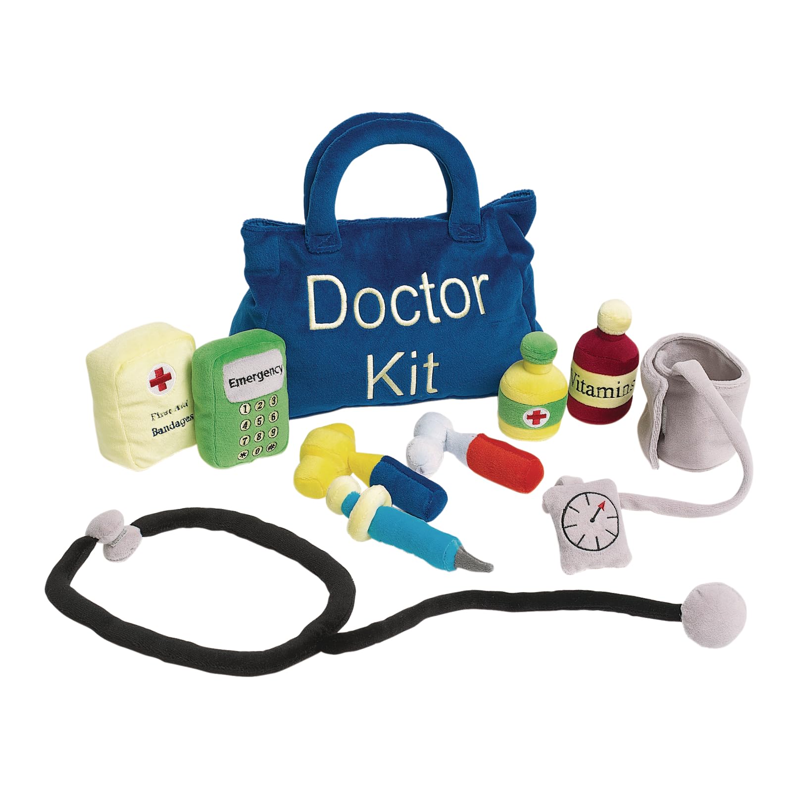 Excellerations Plush Doctor一揃いの道具 ? 10 Pieces ( Item # plushrx )