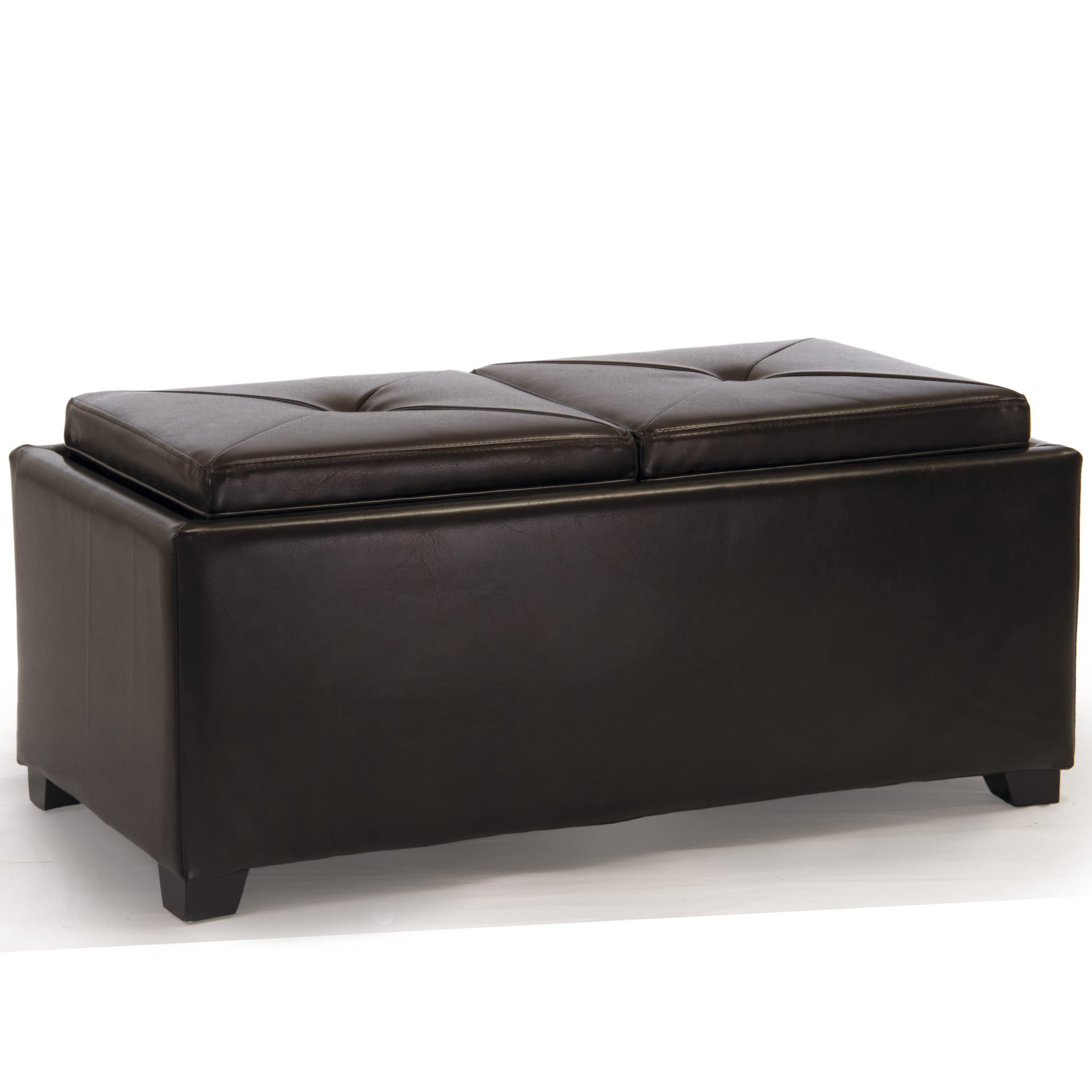 Kenwell 2-Tray-Top Storage Ottoman Coffee Table by Great Deal Furniture|global研究所