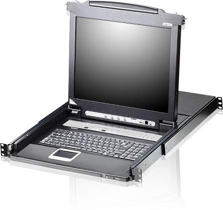 Aten 16界面 17 LCD KVMP 取り替えっこ USB界面一体型 CL5716M-ATA-2XK06SG (USB界面取り入れるエスパニア鍵盤)
