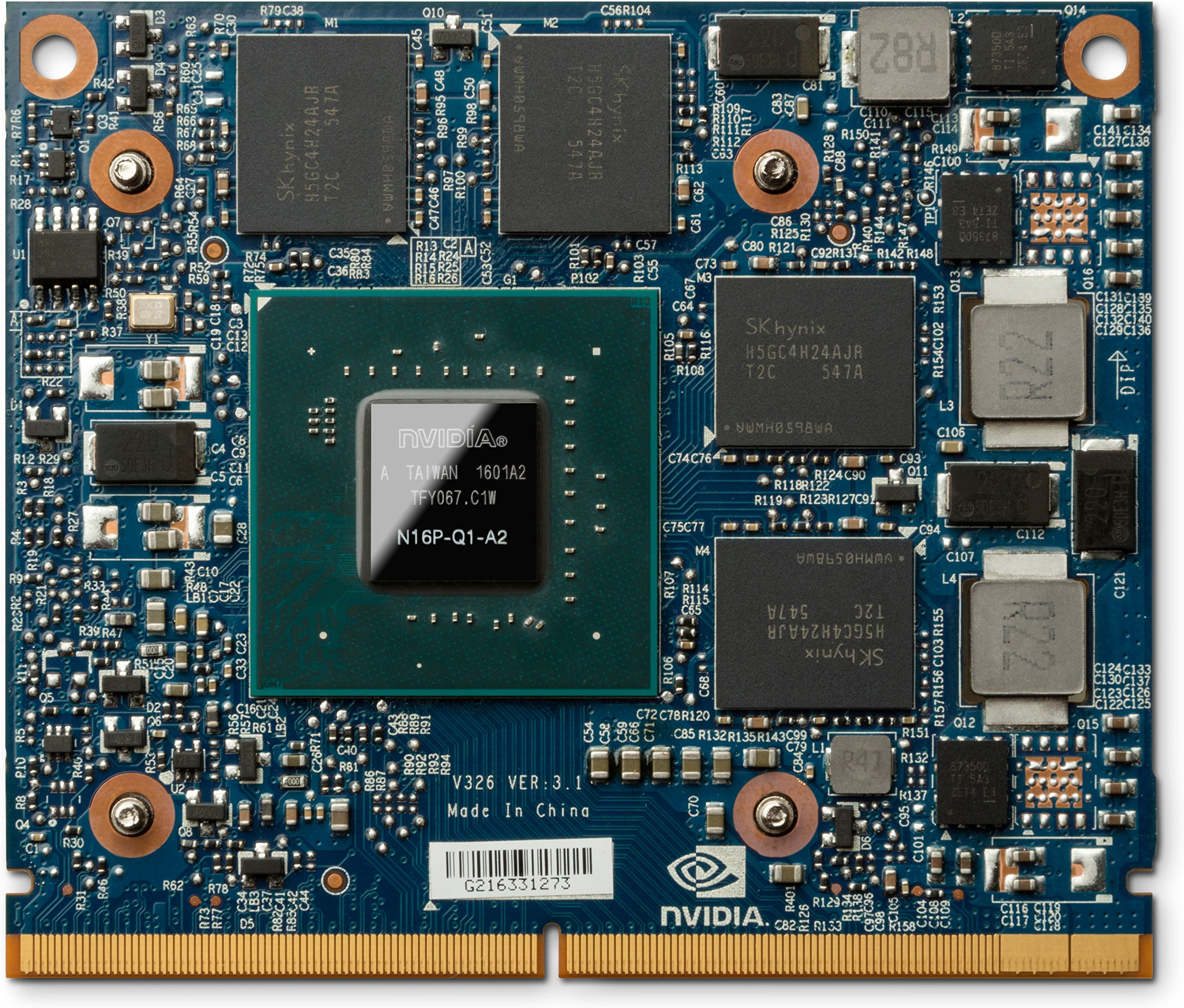 HP t8 W13aa Nvidia Quadro m1000 m ? グラフィクス歌留多 ? Quadro m1000 m ? 2 GB gddr5 ? MXM 3.1手合いA ? For Workstation z1 g3