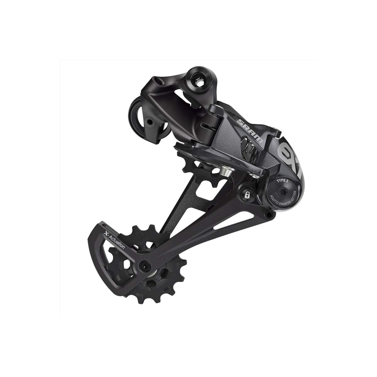 SRAM EX1 リアディレイラー 8速 ロングケージ ブラック｜global研究所