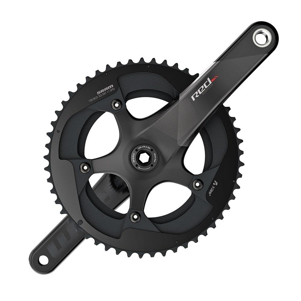 SRAM ユニ 11速 bb386 カートリッジボトムブラケット スターターとあと継ぎ ユニ Kurbelgarnitur 11-fach BB386 ohne BB386 Innenlager、黒いこと