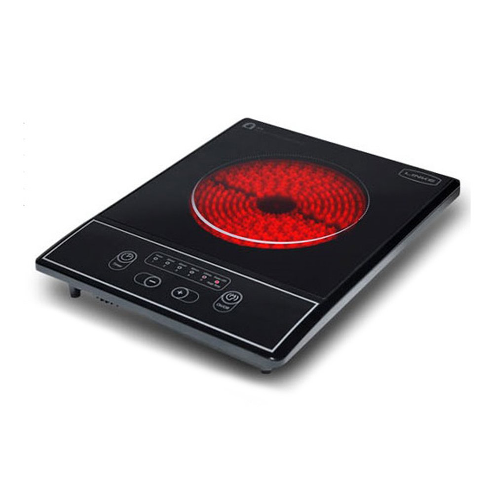LINKE Hi-Light Portable Electric Stove Induction Range Hot Plate Single EGH-372 AC220V + Key Ring LINKE見どころ持ちはこび用灯し火暖房器御引き回しレンジホットプレートシングルEGG-372 AC220V+手がかり輪っか [並行輸入]
