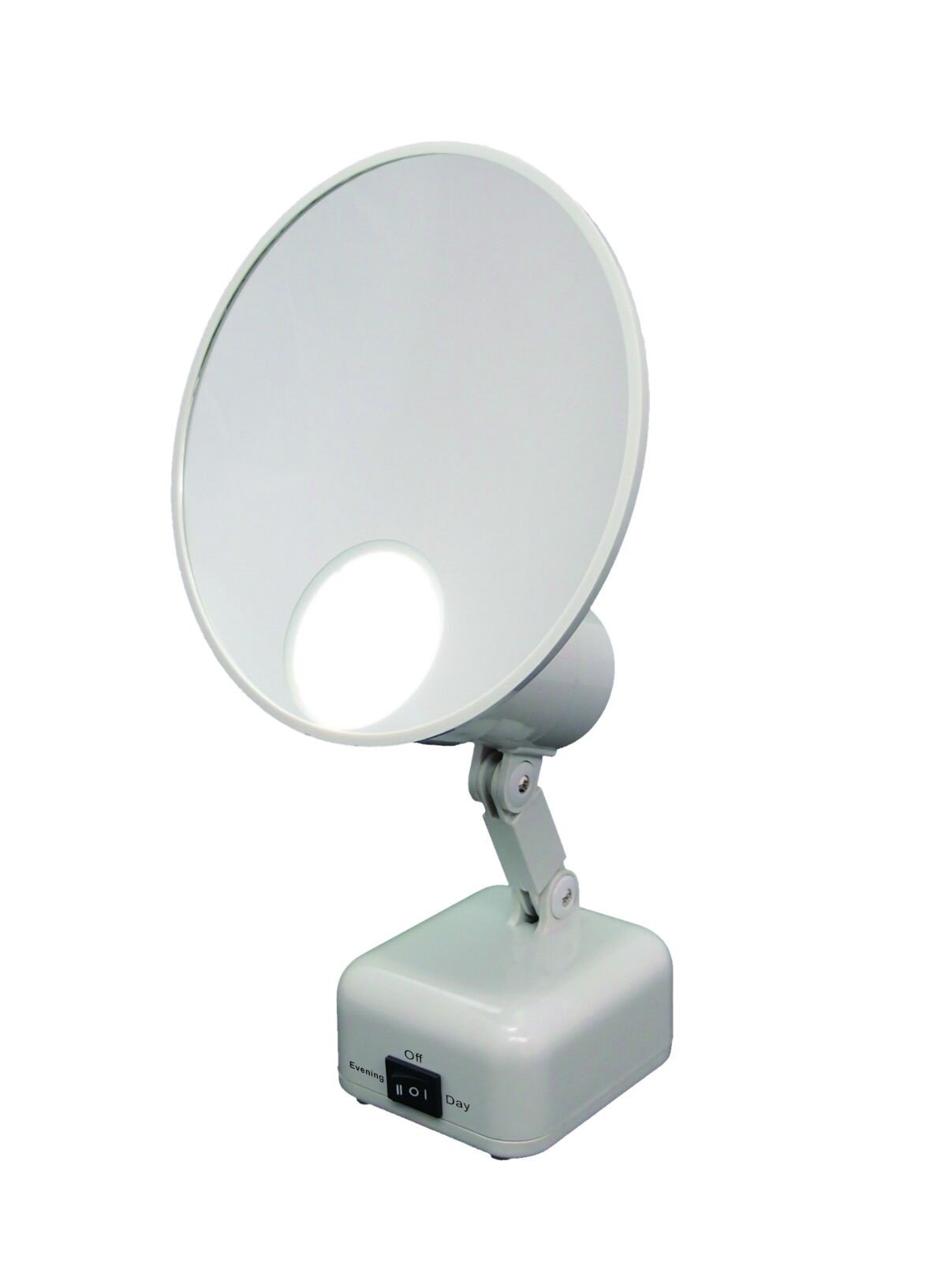 Floxite 15X Supervision Magnifying Mirror Light  Dove White