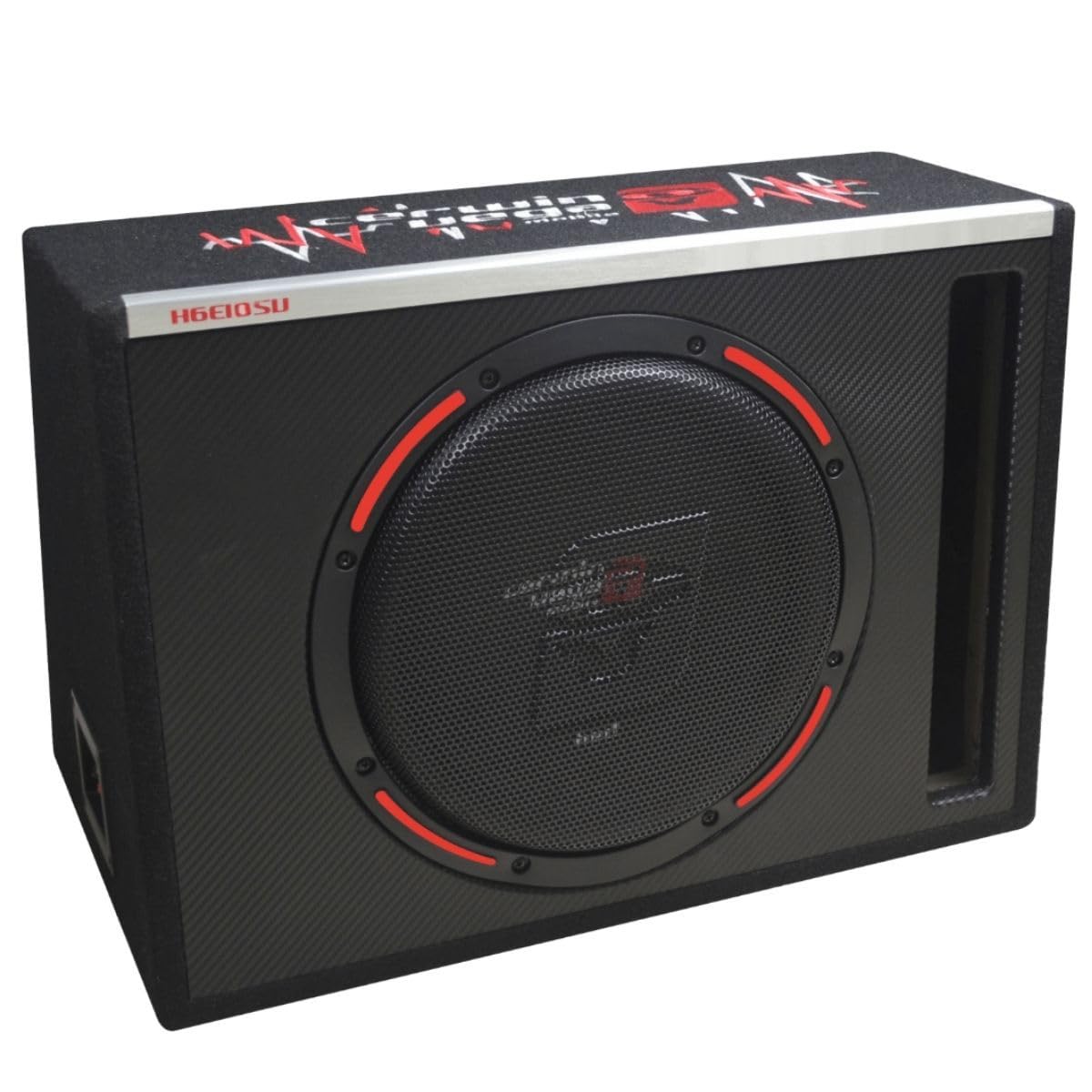 Cerwin-Vega Mobile H6E10SV HED Series Single Subwoofer インチ Vented Enclosure (10)