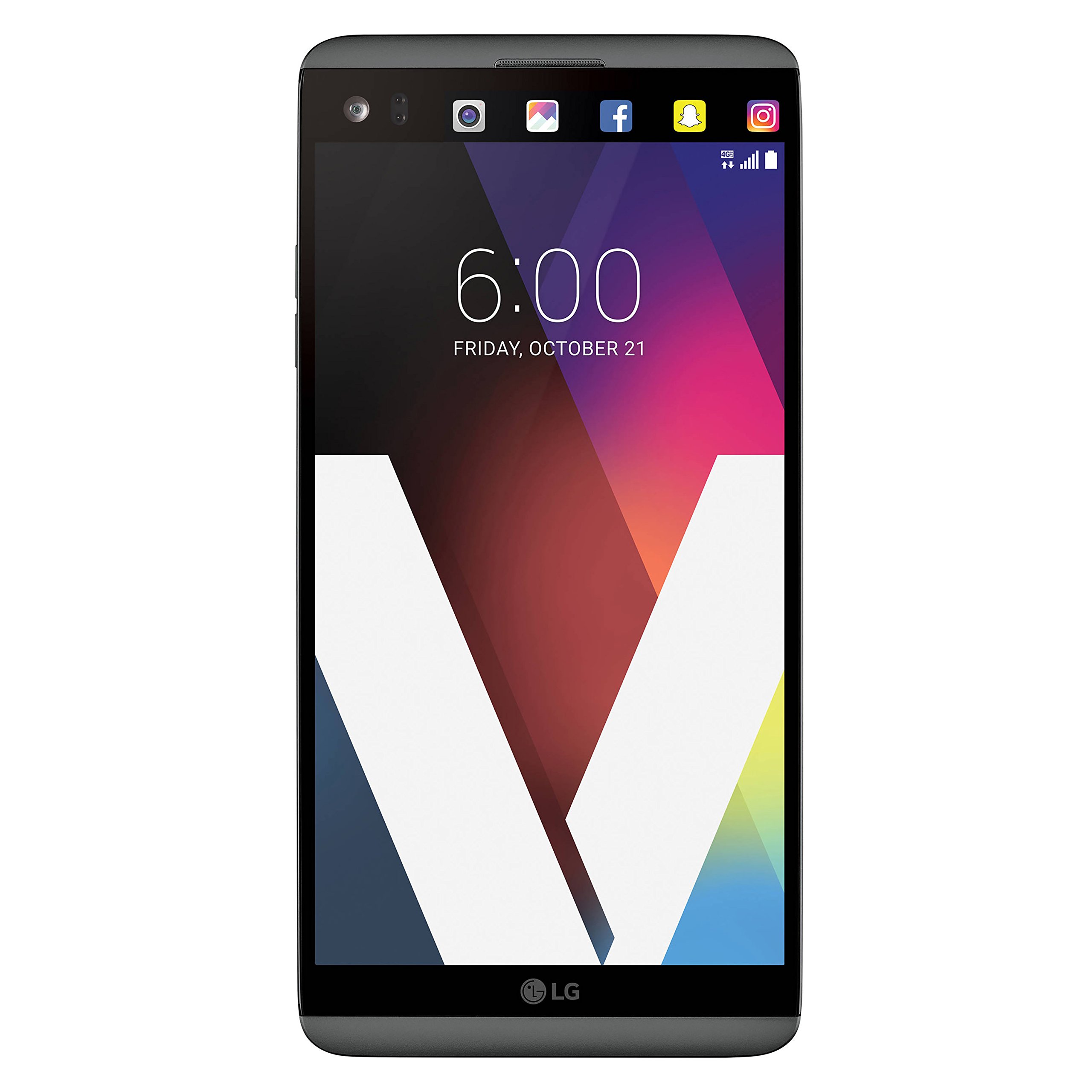 LG Electronics V20 - Factory Unlocked Phone - Titan Grey (U.S. Warranty) by LG Electronics