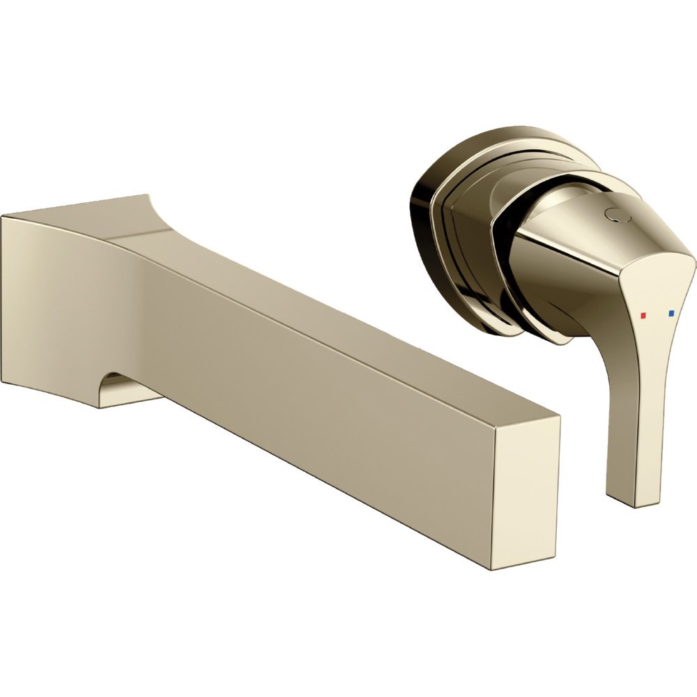 Delta Faucet T574LF-PNWL 光輝ＮｉZura シングル手持ち部分 壁据え置き 洗面所水道の栓刈り込み
