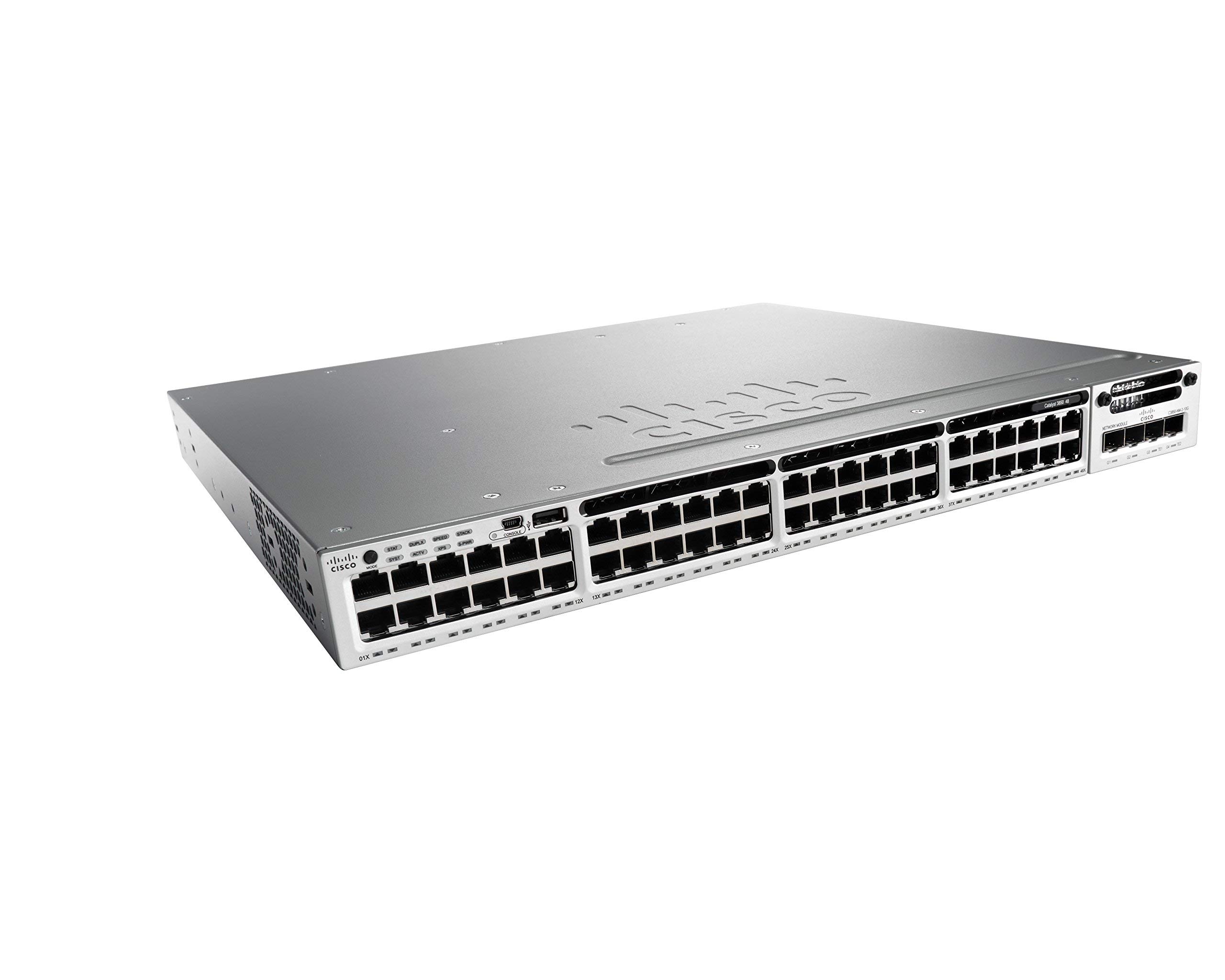 Cisco Systems WS-C3850-48UW-S Catalyst 3850 48ポート Upoe 5 AP ライセンス IPベース