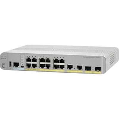 Cisco Catalyst 3560-CX WS-C3560CX-12PC-S 12ポート ギガビットイーサネット PoE マネージドスイッチ 10GEアップリンク付き