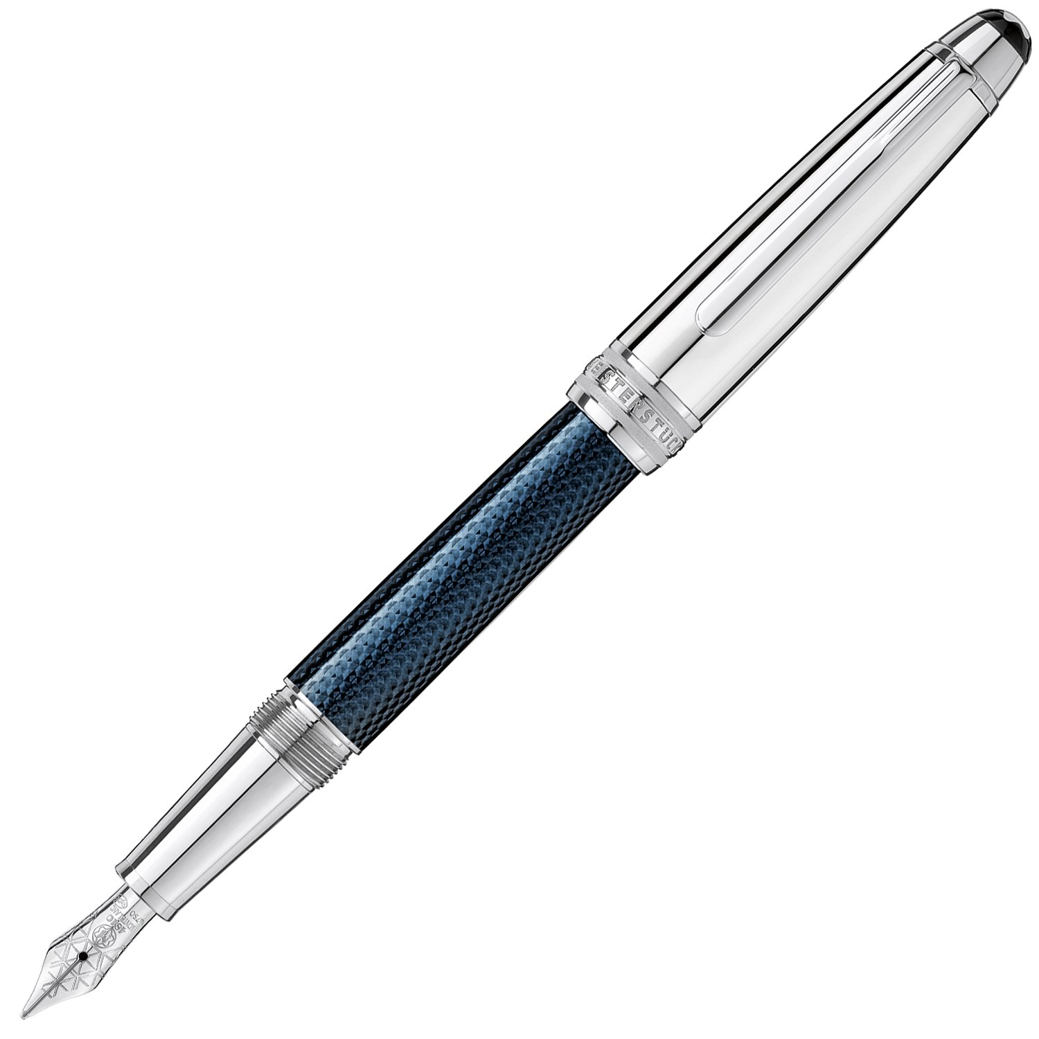 MONTBLANC モンブラン 筆 マイスターシュテュック ソリ尾っぽ #145 ドゥエ 青色アワー 古典派音楽 M