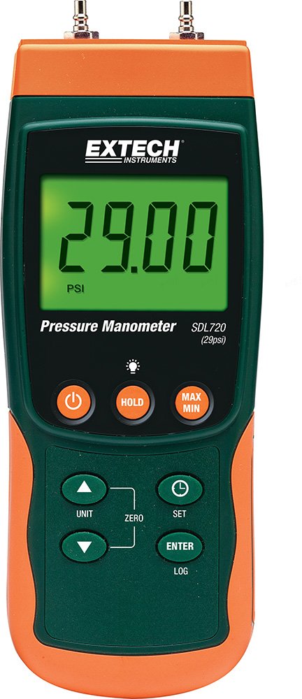 Extech sdl720差動翦断応力)マノメータ/Datalogger