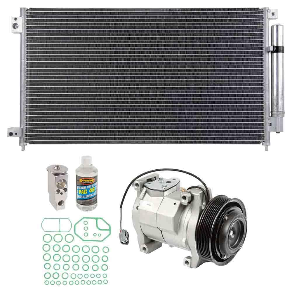 ACコンプレッサー A/Cコンデンサードライヤー押しひろげる弁膜 ホンダアコードセダン 2.4L 4-Cyl 2003 2004 2005 2006 2007用 - BuyAutoParts 60-82465CK