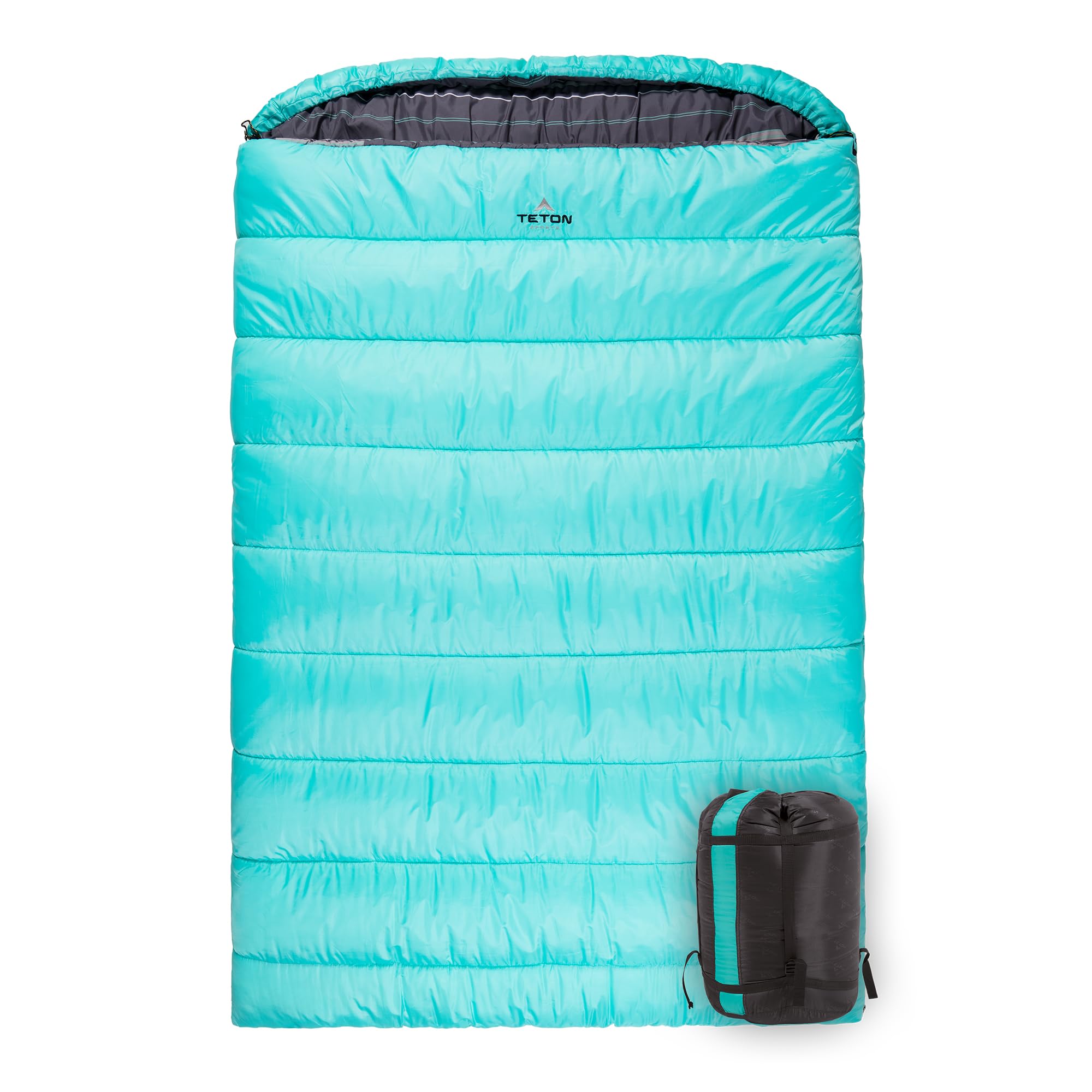 TETON Sports Mammoth 0F Queen-Size Double Sleeping Bag; Warm and Comfortable for Family Camping 141［並行輸入］