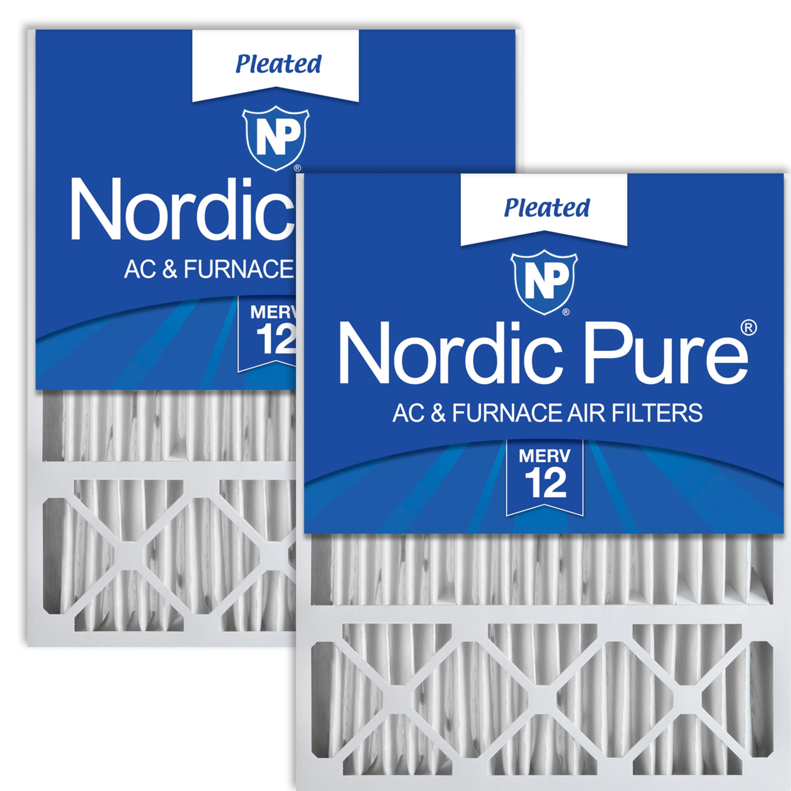 Nordic Pure Lennox X6673 空調設備・毛革ネス用エア湖ろ波器 2 PACK 20x25x5LXREDM12-2 2