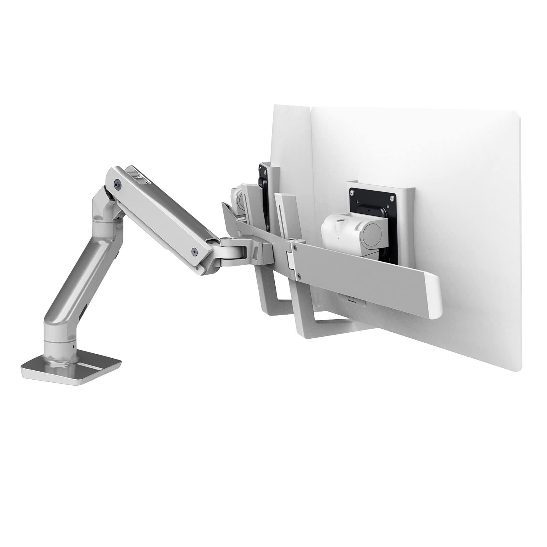 ERGOTRON エルゴトロン HX モニターアーム デスクマウント デュアル 2画面 シルバー 32インチ(4.5~15.9kg)まで VESA規格対応 45-476-026