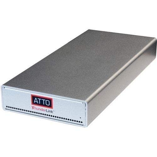 ATTO ThunderLink FC 3322 (SFP plus) 40Gb/s Thunderbolt 3 (2界面) から 32Gb/s FC (2界面) (SFPを含む)