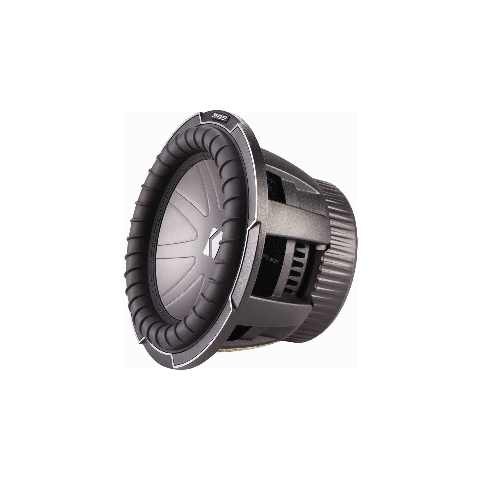 KICKER CompQ10 Qクラス 10インチ (25cm) サブウーファー デュアルボイスコイル 4オーム
