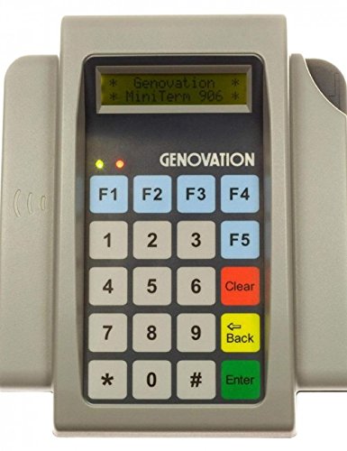 Genovation MiniTerm 906 20-key膜携帯電話手懸かりパッド 906-Wedge Geno 906