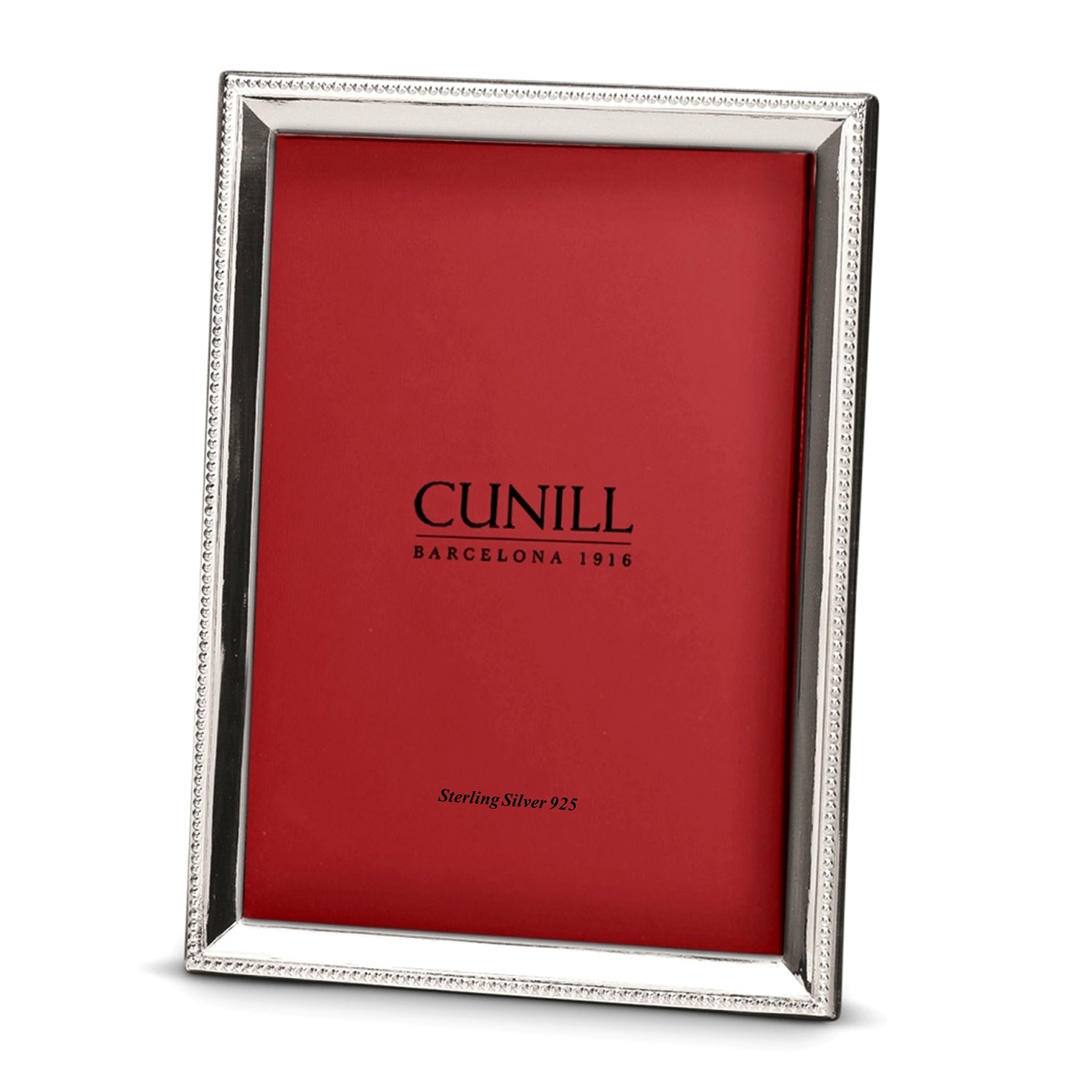 Cunill ビーズベベル 5x7 スターリングシルバー 写真フレーム 24,766円