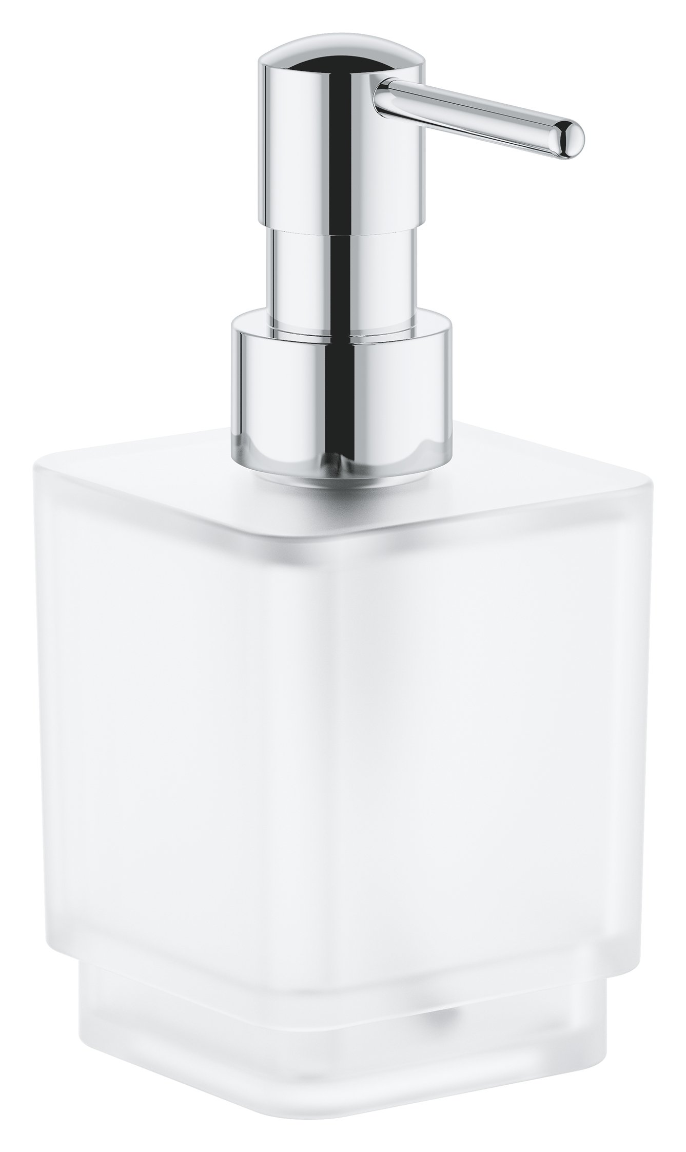 Grohe 40805000 Selectionキューブソープディスペンサー、Starlight Chrome