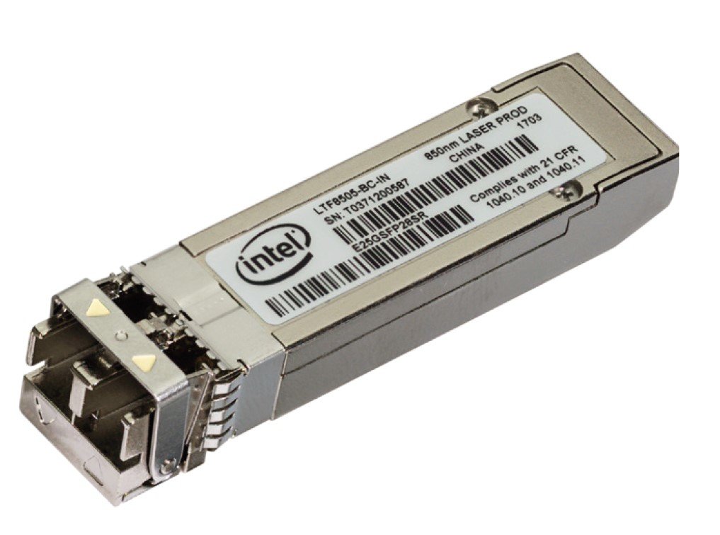 intel Intel Ethernet SFP28 SR Optic Single Pack E25GSFP28SR