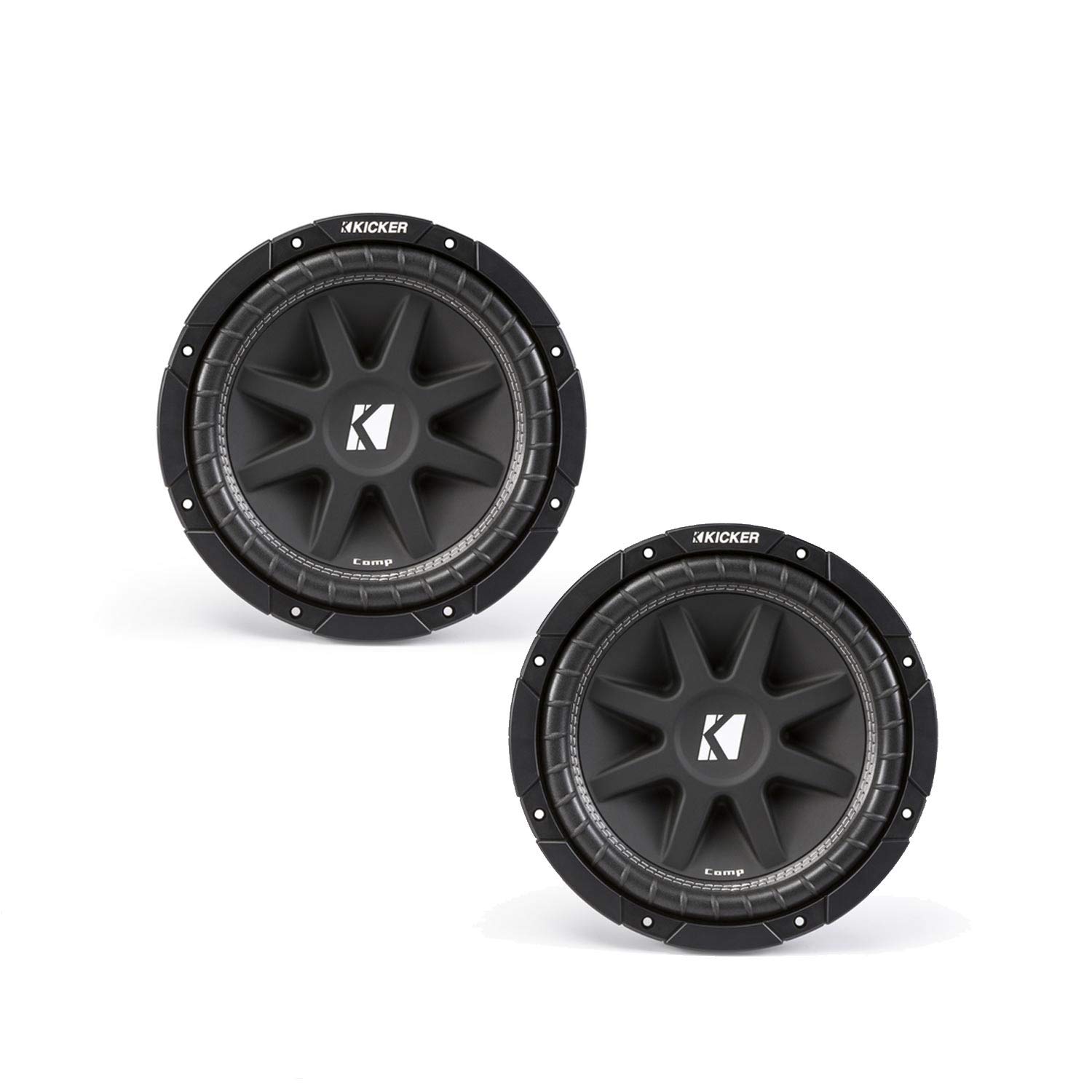 KICKER Comp 10インチ (25cm) サブウーファー 4オーム RoHS指令準拠 バンドル|global研究所