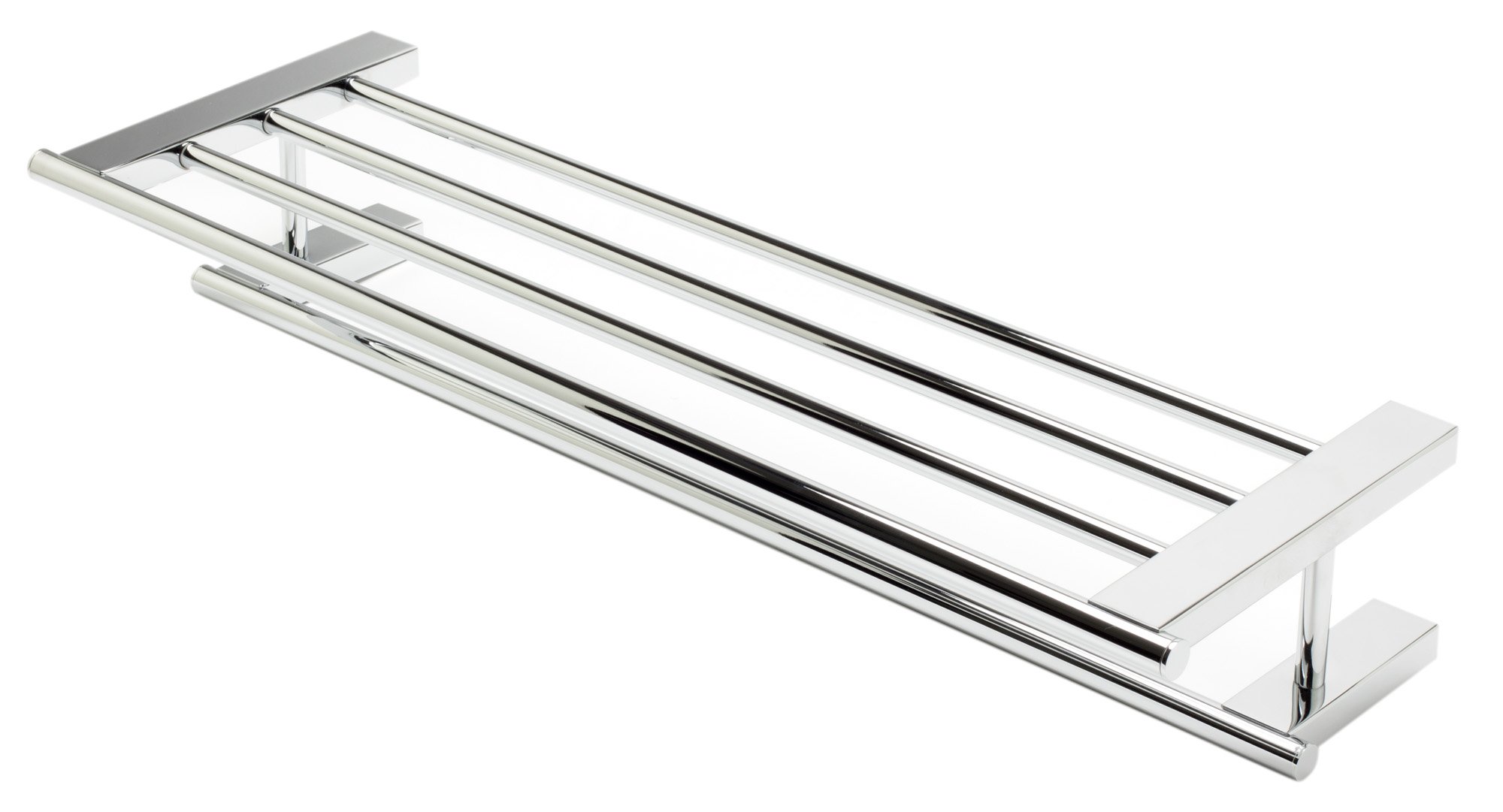 ALFI brand AB9564-PC Polished Chrome 26 inch Towel Bar & Shelf Bathroom Accessory｜global研究所