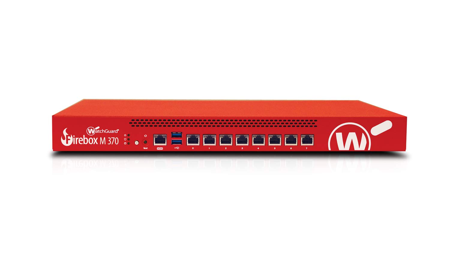WatchGuard Firebox M370 - Security appliance - with 1 year Total Security Suite - 8 ports - GigE - 1U - WatchGuard Trade-Up Program