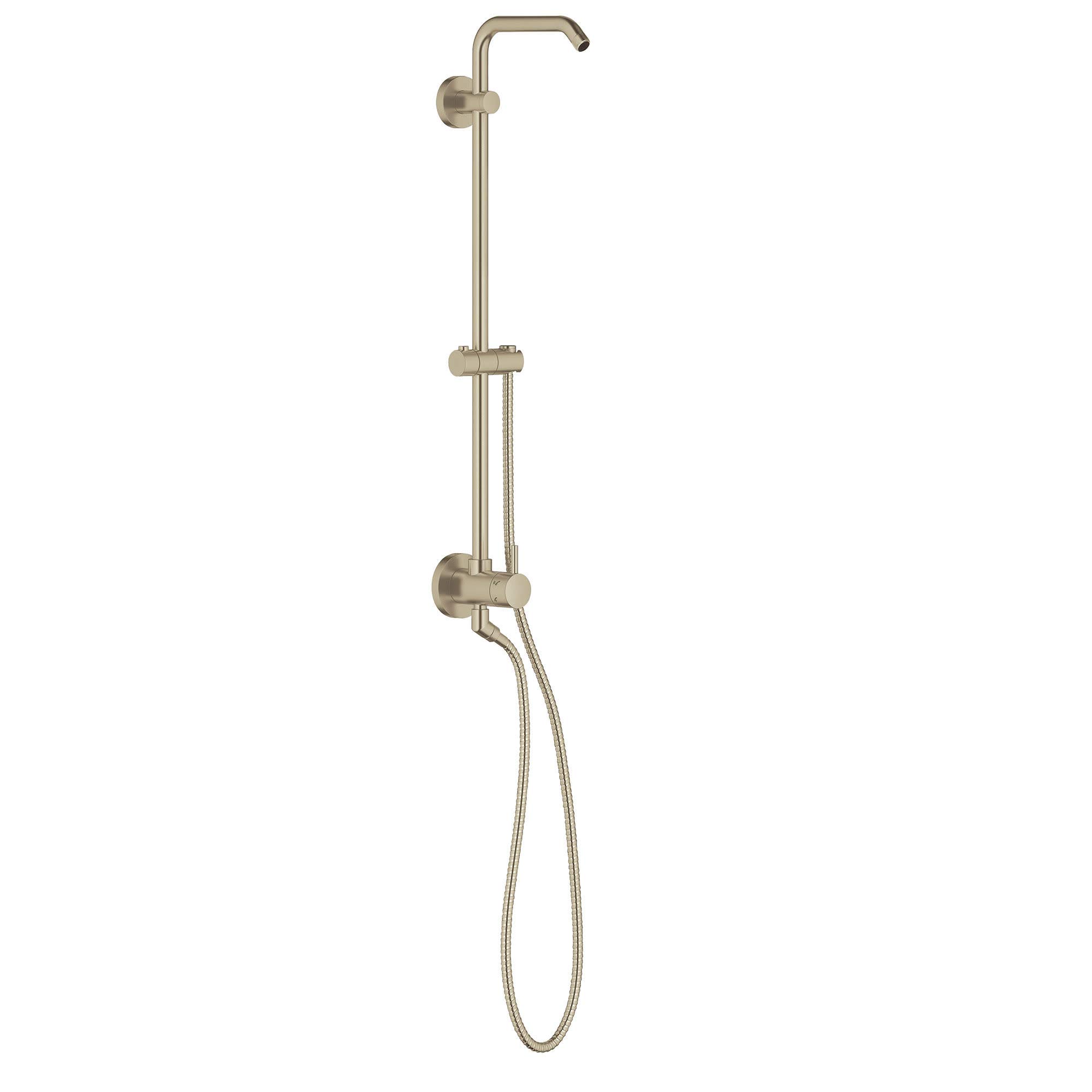 Grohe 26487EN0 レトロフィット 25インチ シャワーシステム ブラッシュドニッケル インフィニティフィニッシュ