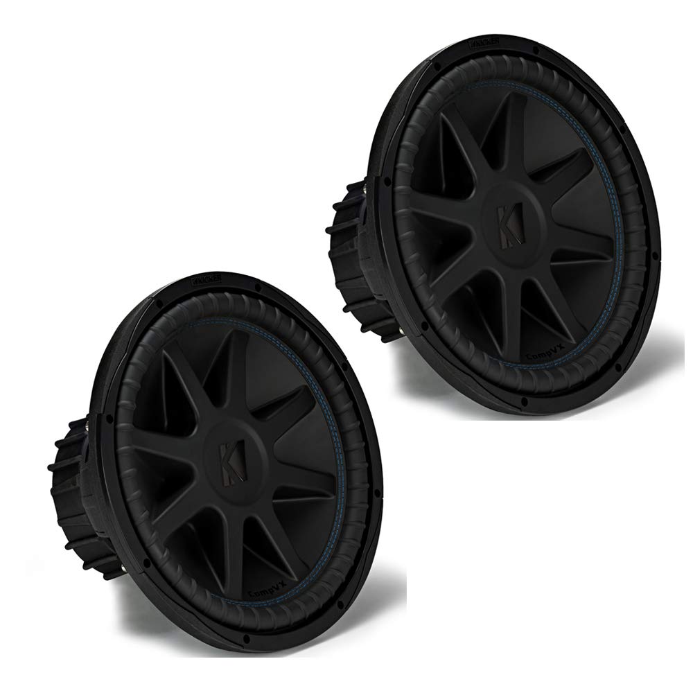 Kicker 44CVX152 Comp VX CVX 15インチ 4000w カーサブウーファー サブウーファー CVX15-4 44CVX15-4 2個