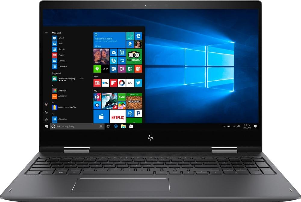 HP Envy x360 - 15.6 FHD Touch - AMD FX-9800P - Radeon R7 - 8GB - 1肺結核 HDD - Ash Silver