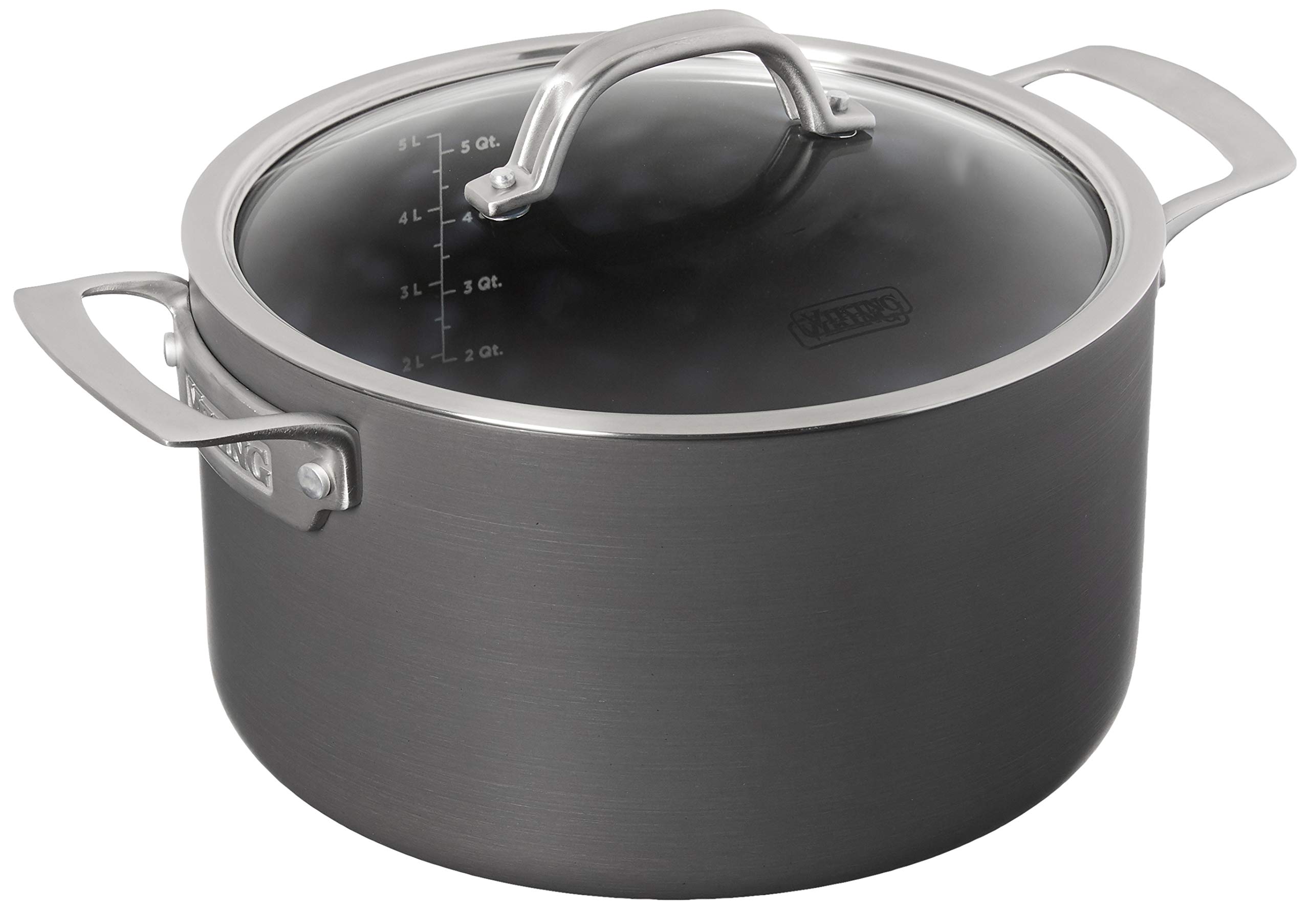 Viking 40051-0326 Hard Anodized Nonstick Dutch Oven  5.7l  Grey プリンター・FAX用インク-パソコン・周辺機器-PCサプライ・消耗品