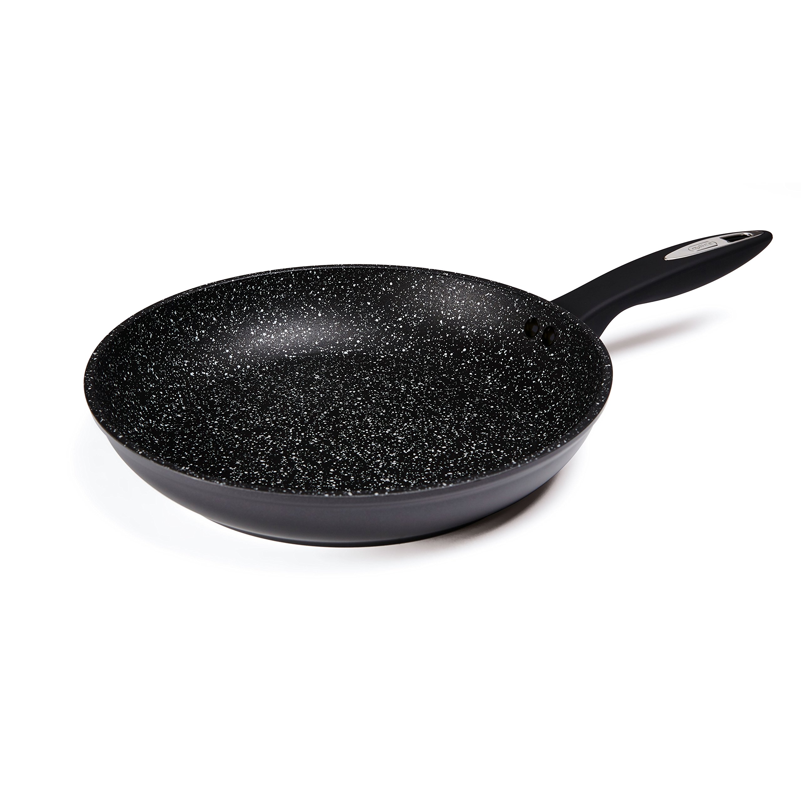 Zyliss Cookノンスティック・フライパン、アルミニウム、ブラック、46.9 x 28.9 x 6.8 cm｜global研究所