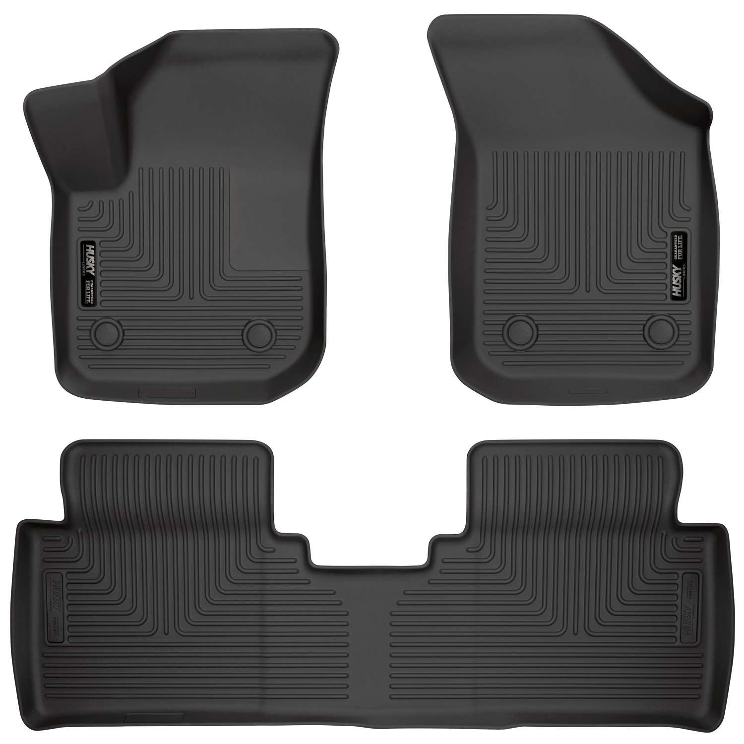芙蓉手がかりLiners 95111黒いこと向こう正面と2 nd居敷き床ラインドライヴ( Fits 17 ? 17 Envision )