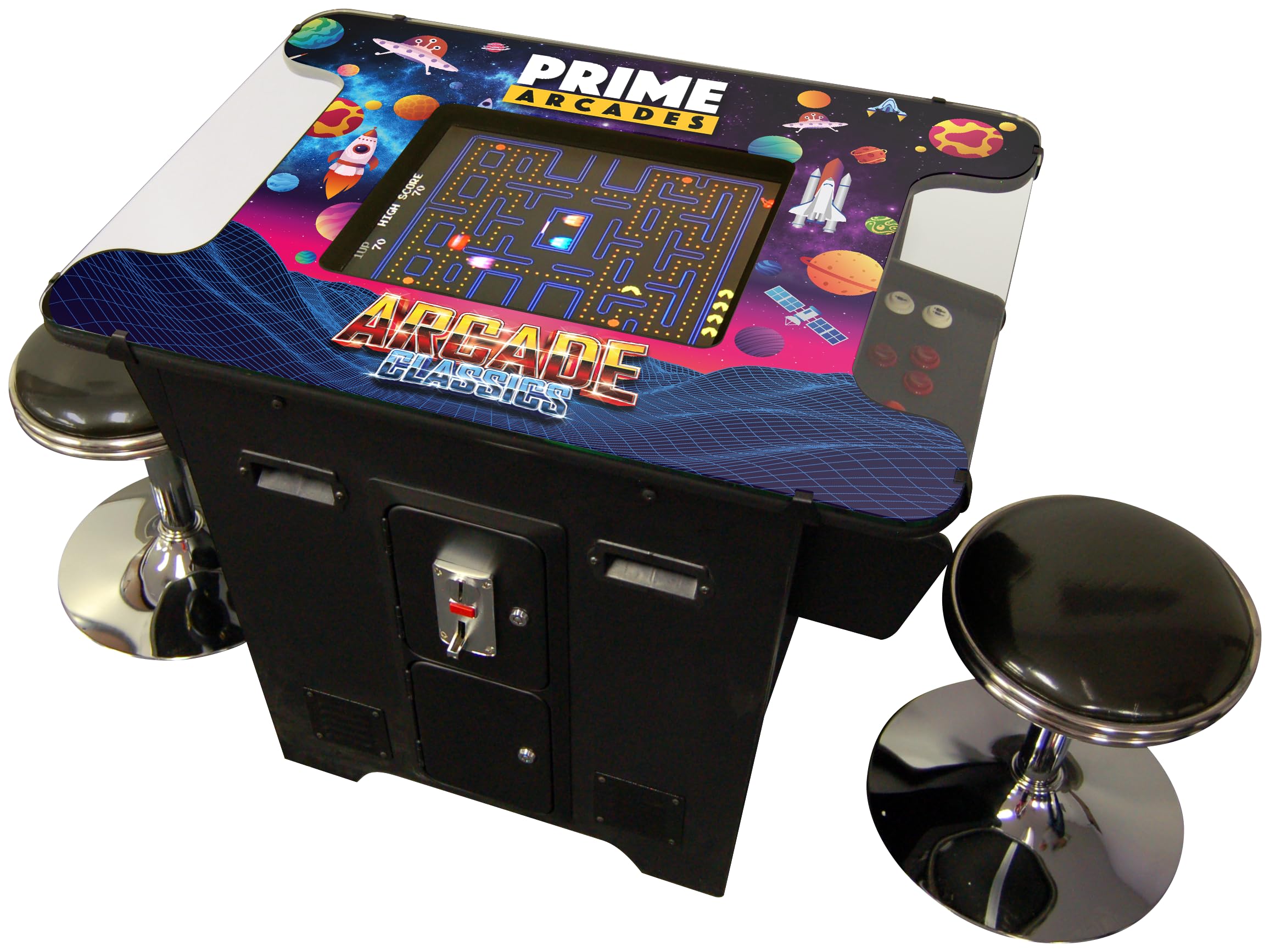 Prime Arcades カクテルアーケードマシン 412取り組み 1広告業点数 Cr腰かけ2個仕掛ける