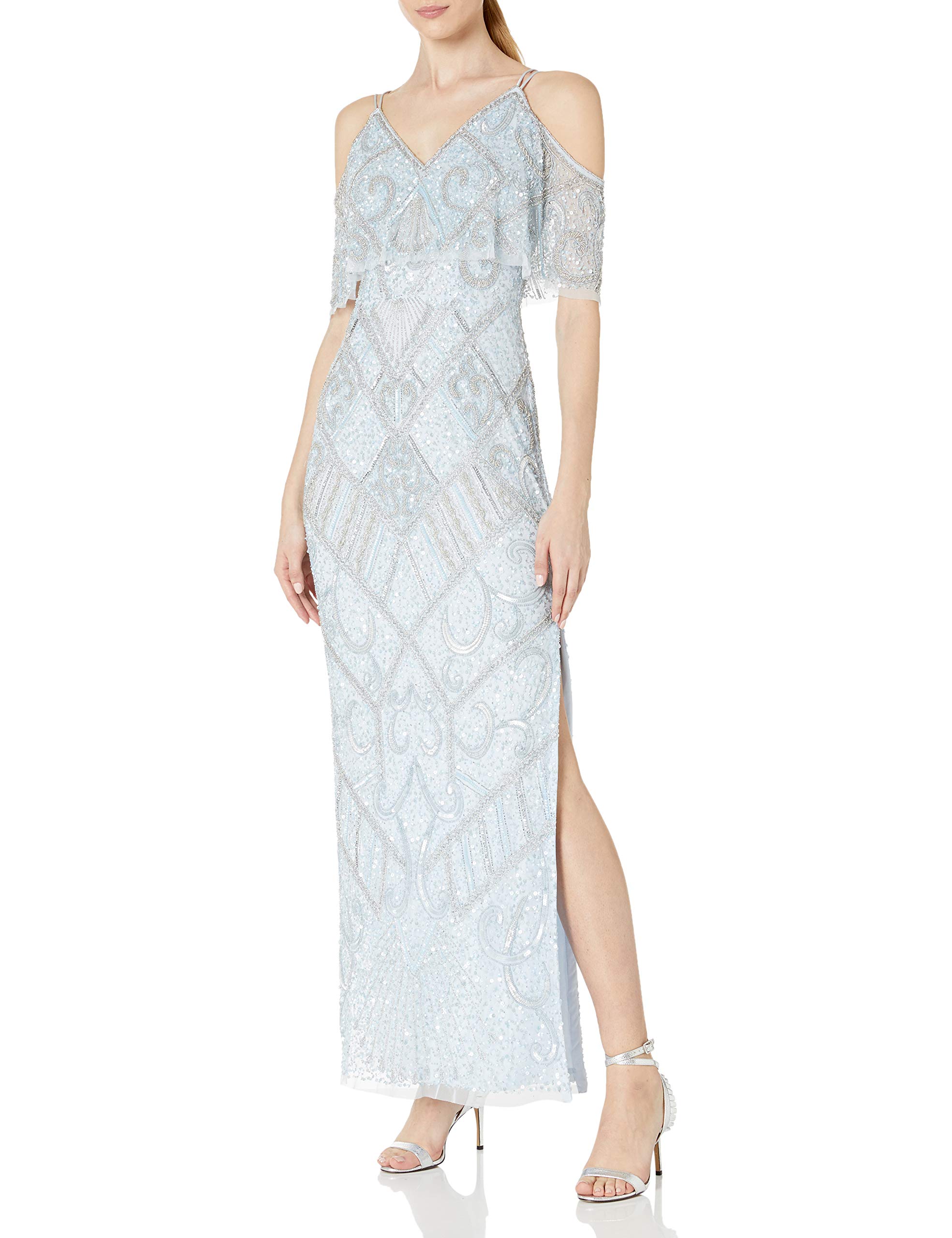 Aidan by Aidan Mattox DRESS レディース US サイズ: 0 カラー: ブルー｜global研究所