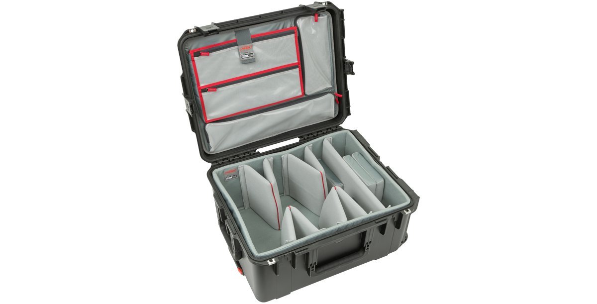 SKB Cases 3i-2217-10DL iSeries プロフェッショナルカメラケース 黒いこと/薄墨色